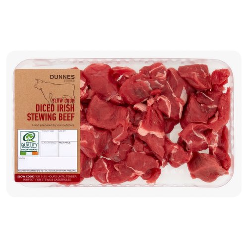 Dunnes Stores  Fresh Irish Diced Stewing Beef 470g