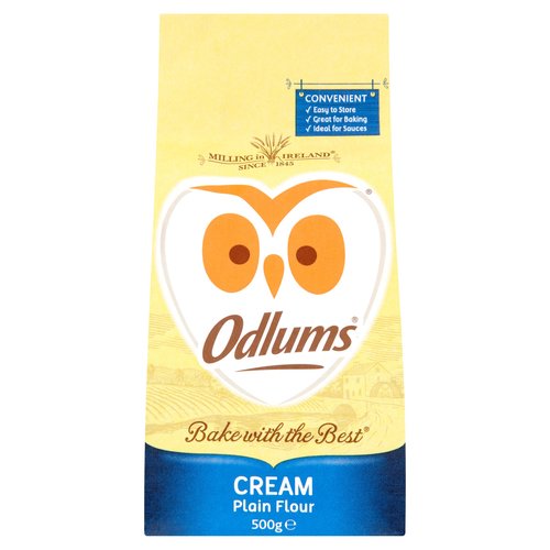 Odlums Bake with the Best Cream Plain Flour 500g