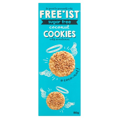 Free'ist Sugar Free Coconut Cookies with Sweetener 150g