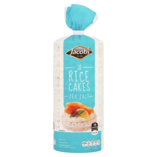 Jacob's 18 Rice Cakes Sea Salt 90g