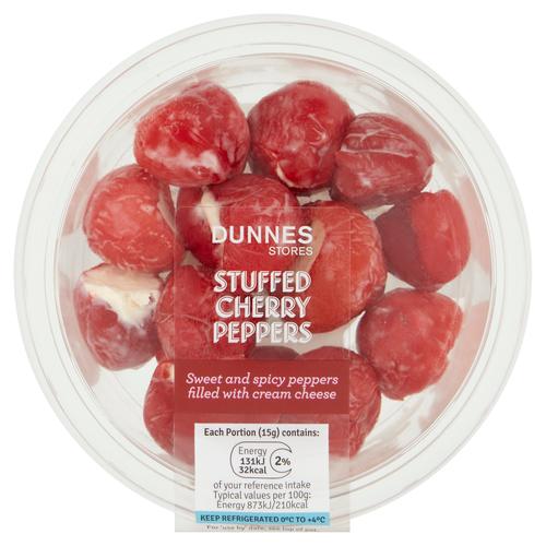 Dunnes Stores Stuffed Cherry Peppers 120g
