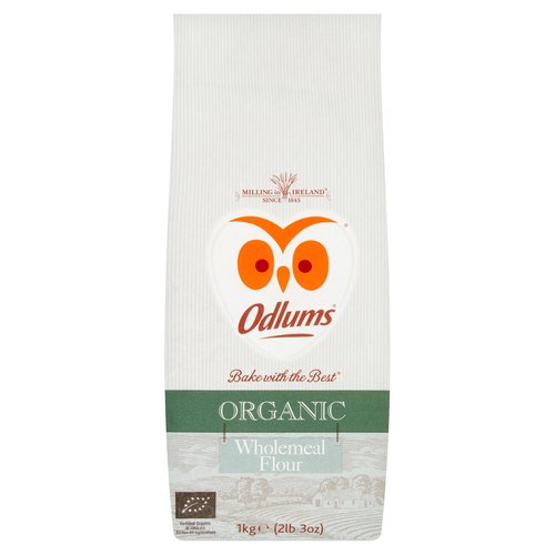 Odlums Organic Wholemeal Flour 1kg