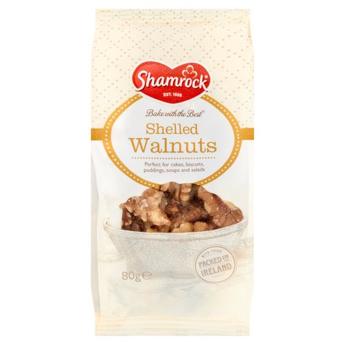 Shamrock Shelled Walnuts 80g