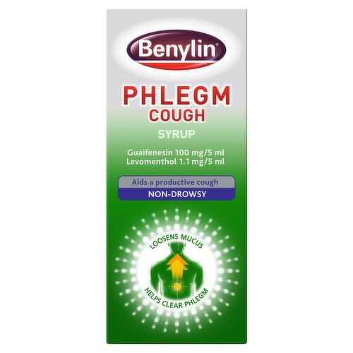 Benylin Phlegm Cough Syrup 125ml