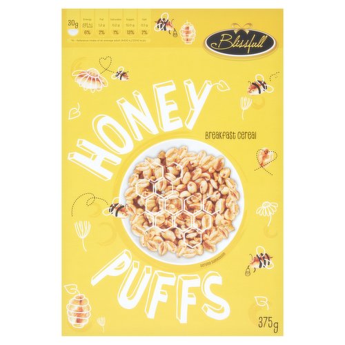 Blissfull Honey Puffs 375g