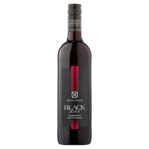 McGuigan Black Label Cabernet Sauvignon Australian Red Wine 75cl