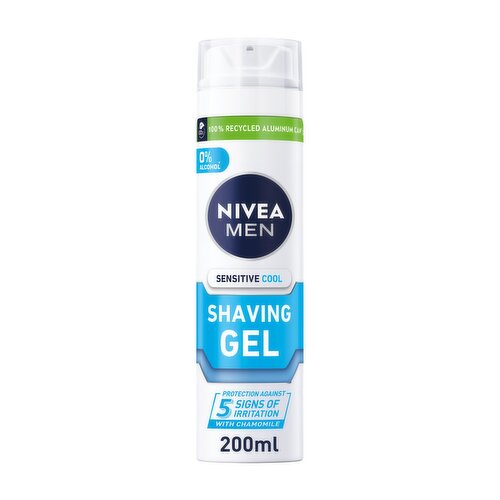 NIVEA Sensitive Cool Shaving Gel 200ml 