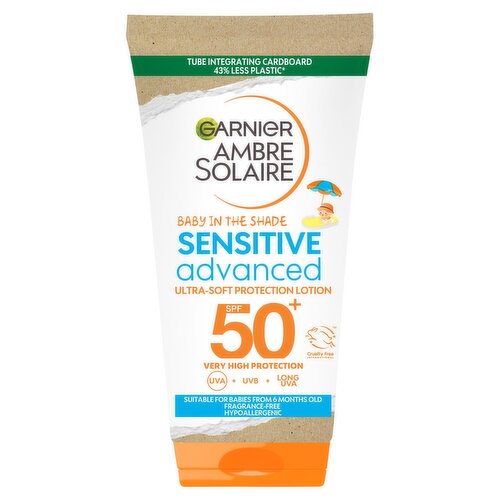 Garnier Ambre Solaire Baby in the Shade Hypoallergenic Ultra-Soft Sun Cream SPF50 50ml