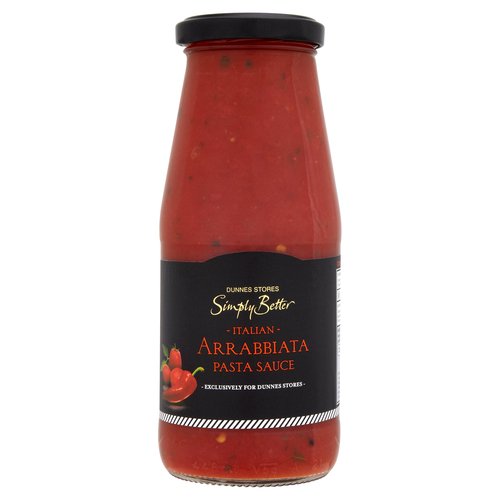 Dunnes Stores Simply Better Italian Arrabbiata Pasta Sauce 428g