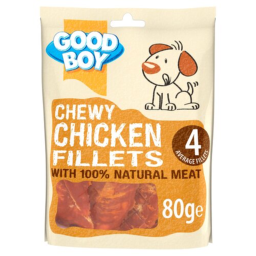 Good Boy Pawsley & Co. Chewy Chicken Fillets 80g