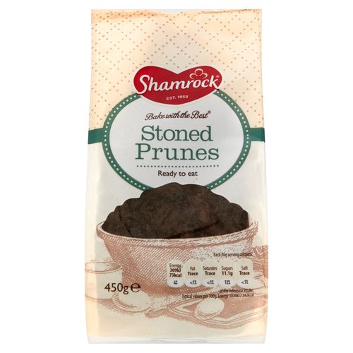 Shamrock Stoned Prunes 450g