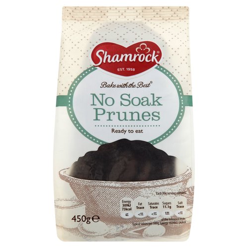 Shamrock Bake with the Best No Soak Prunes 450g