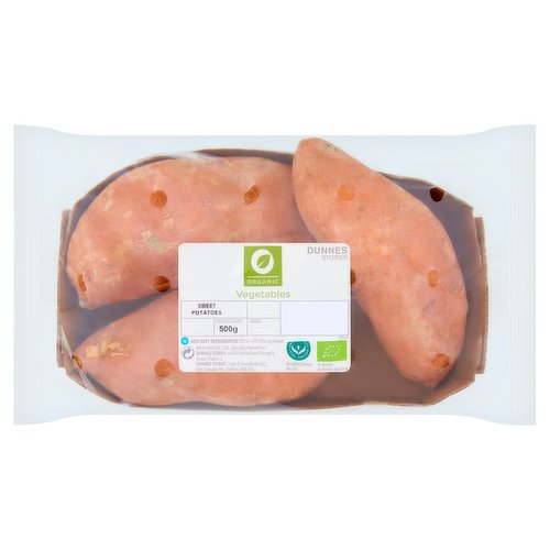 Dunnes Stores Organic Vegetables Sweet Potatoes 500g