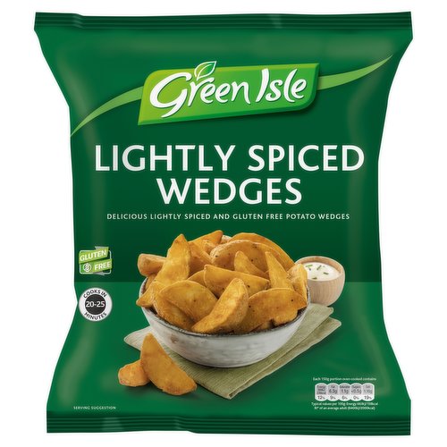 Green Isle Lightly Spiced Wedges 750g