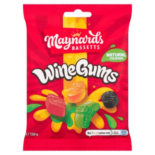 Maynards Bassetts Wine Gums 130g