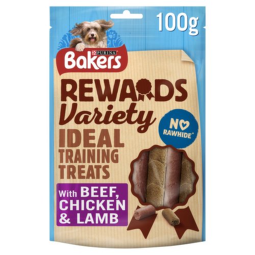 BAKERS Dog Treat Mixed Variety Rewards 100g