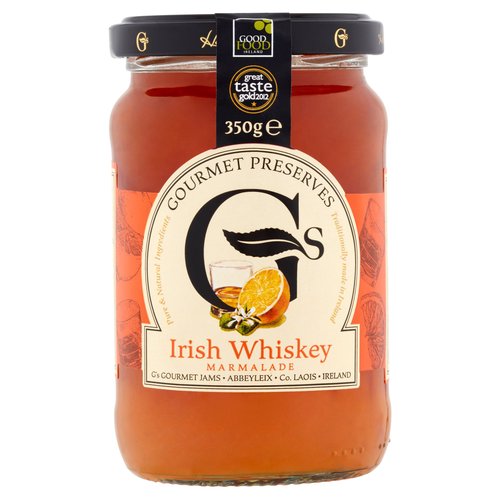 G's Gourmet Preserves Irish Whiskey Marmalade 350g