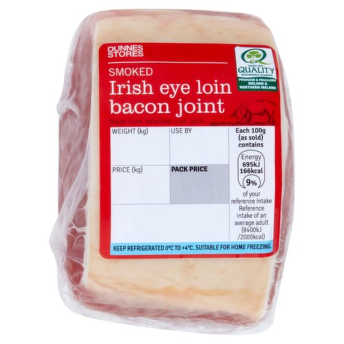 Dunnes Stores Smoked Irish Eye Loin Bacon Joint 475g