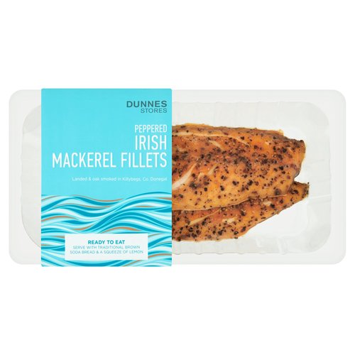 Dunnes Stores Peppered Irish Mackerel Fillets 160g