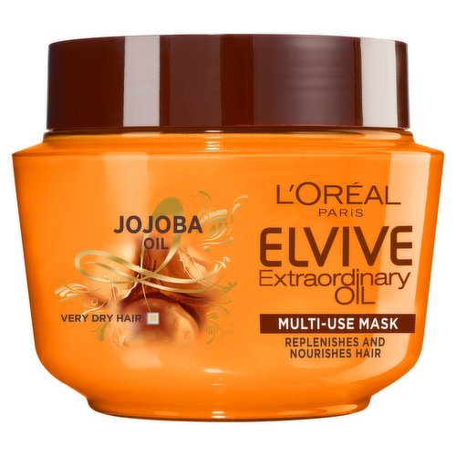 L'Oréal Elvive Extraordinary Oil Hair Mask Pot for Dry Hair 300ml