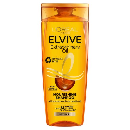 L'Oreal Paris Shampoo by Elvive Extraordinary Oil for Nourishing Dry Hair 400ml