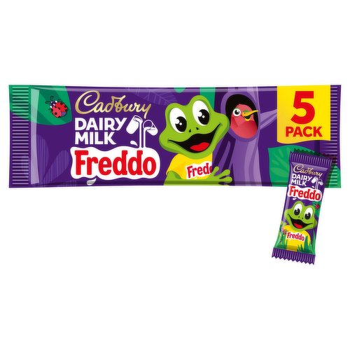 Cadbury Dairy Milk Freddo Chocolate Bar 5 Pack Multipack 90g