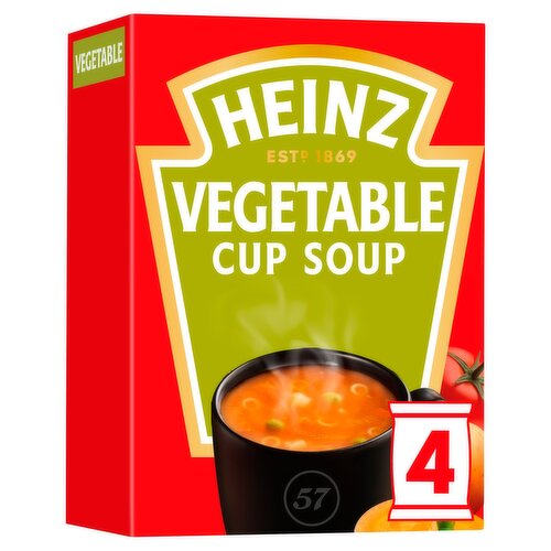 Heinz Vegetable Cup Soup 4 x 19g (76g)