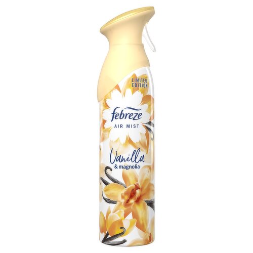 Febreze Air Freshener Aerosol Spray Vanilla & Magnolia 300ML