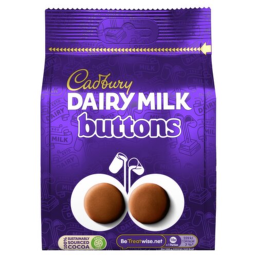 Cadbury Dairy Milk Buttons Chocolate Bag 119g