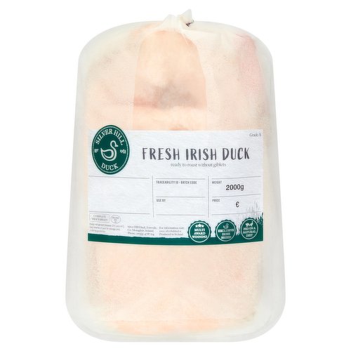 Silver Hill Duck Fresh Irish Duck 2000g