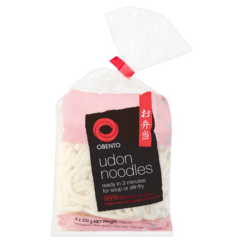 Obento Udon Noodles 4 x 200g