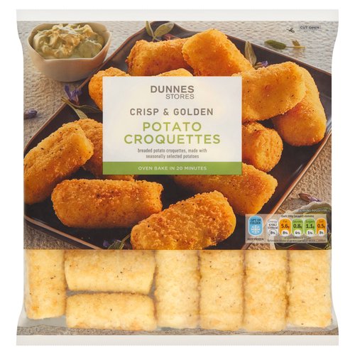 Dunnes Stores Crisp & Golden Potato Croquettes 750g