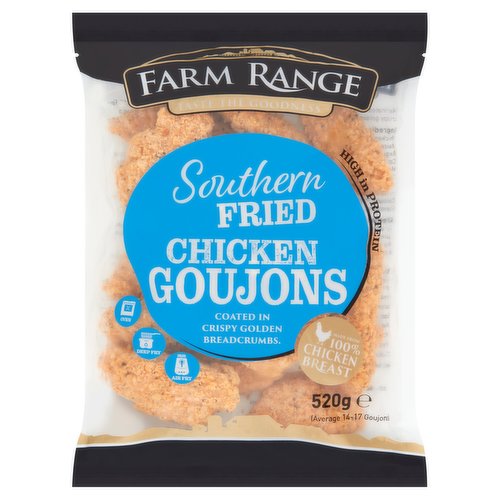 Farm Range Southern Fried Chicken Goujons 520g