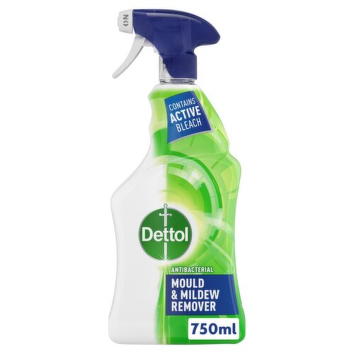 Dettol Antibacterial Mould & Mildew Remover, 750ml