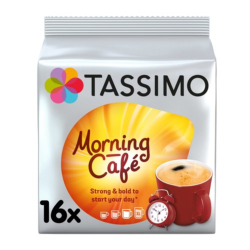 Tassimo Morning Café Coffee Pods x16