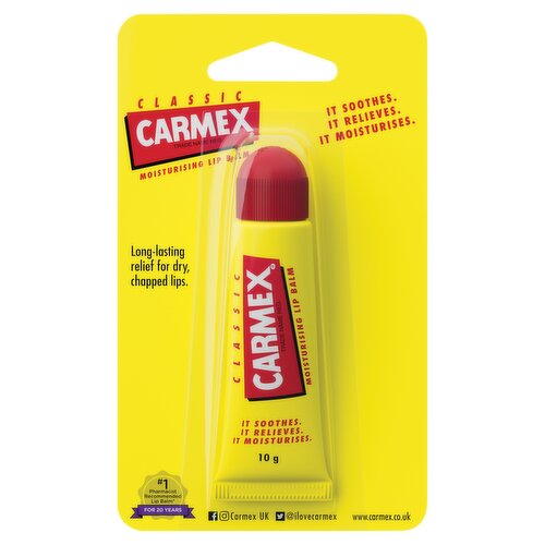 Carmex Classic Moisturising Lip Balm 10g