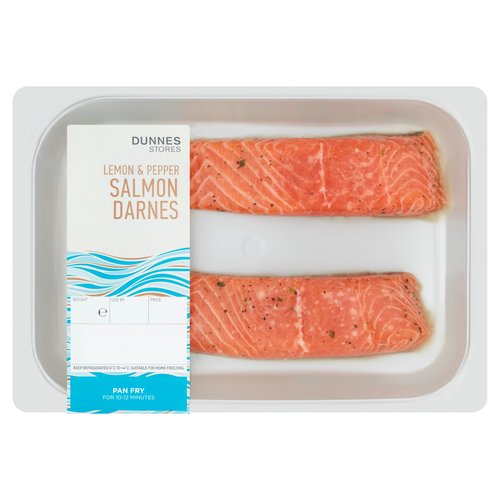 Dunnes Stores Lemon & Pepper Salmon Darnes 220gm