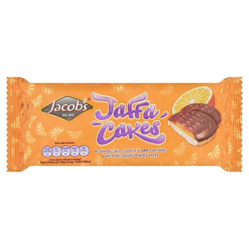 Calories in Mcvitie's Jaffa Cakes Biscuits Choc calcount