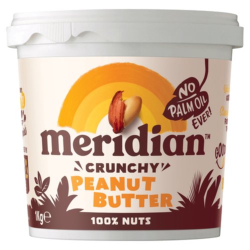 Meridian Crunchy Peanut Butter 1kg