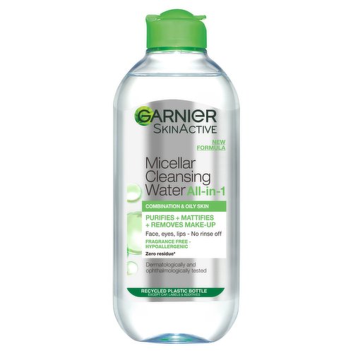 Garnier Micellar Water Facial Cleanse for Combination Skin 400ml