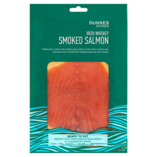 Dunnes Stores Irish Whiskey Smoked Salmon 100g