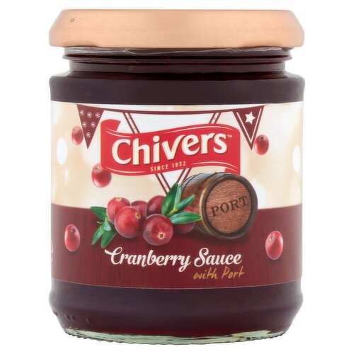 Chivers Cranberry Sauce with Port 220g