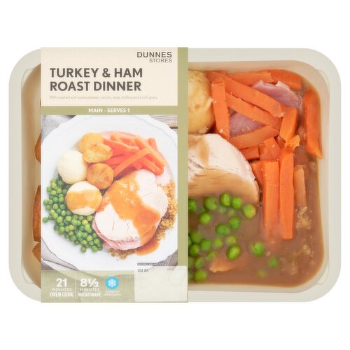 Dunnes Stores Turkey & Ham Dinner 500g