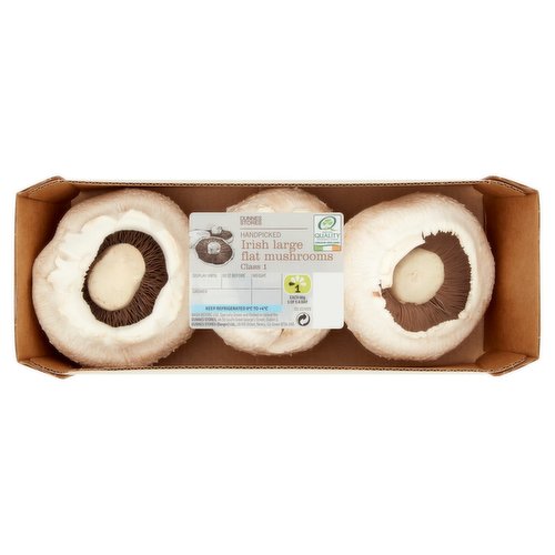 Dunnes Stores Handpicked Irish Large Flat Mushrooms 250g