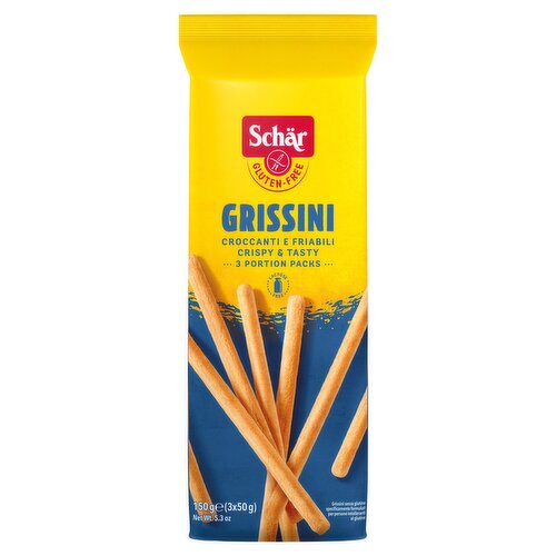 Schär Gluten-Free Grissini 3 x 50g (150g)