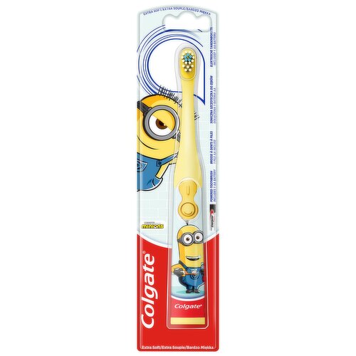 Colgate 360 Sonic Kids’ 3+ Years Minion Extra Soft Battery Powered Toothbrush