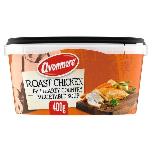 Avonmore Roast Chicken & Hearty Country Vegetable Soup 400g