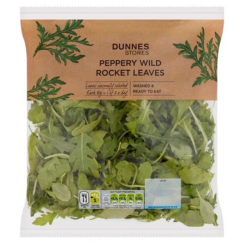 Dunnes Stores Peppery Wild Rocket Leaves 100g