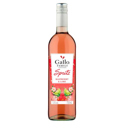 Gallo Family Vineyards Spritz Raspberry & Lime 750ml