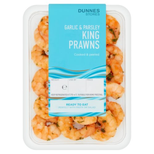 Dunnes Stores Garlic & Parsley King Prawns 90g